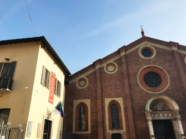 ミラノサンタマリアデッレグラツィエ教会