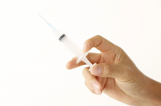 人生初！インフルエンザの予防接種