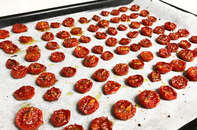 セミドライトマトの作り方
